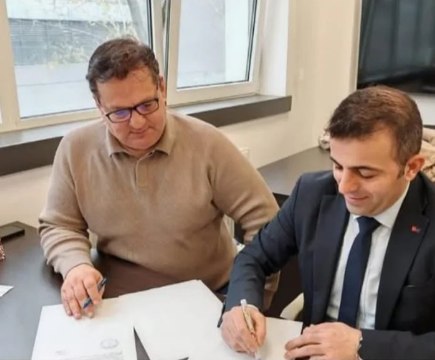 A cooperation protocol being signed